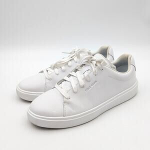 Cole Haan Grand Crosscourt Sneaker Shoes Women's Lace-Up White Size US9B EU40